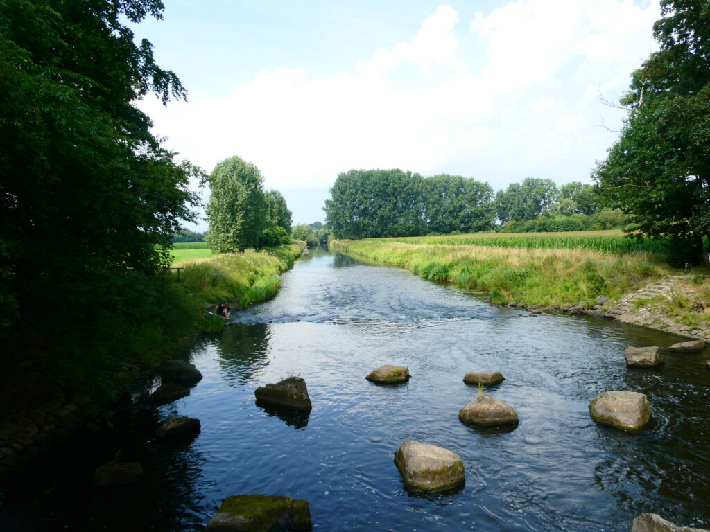 Die Ems bei Harsewinkel.