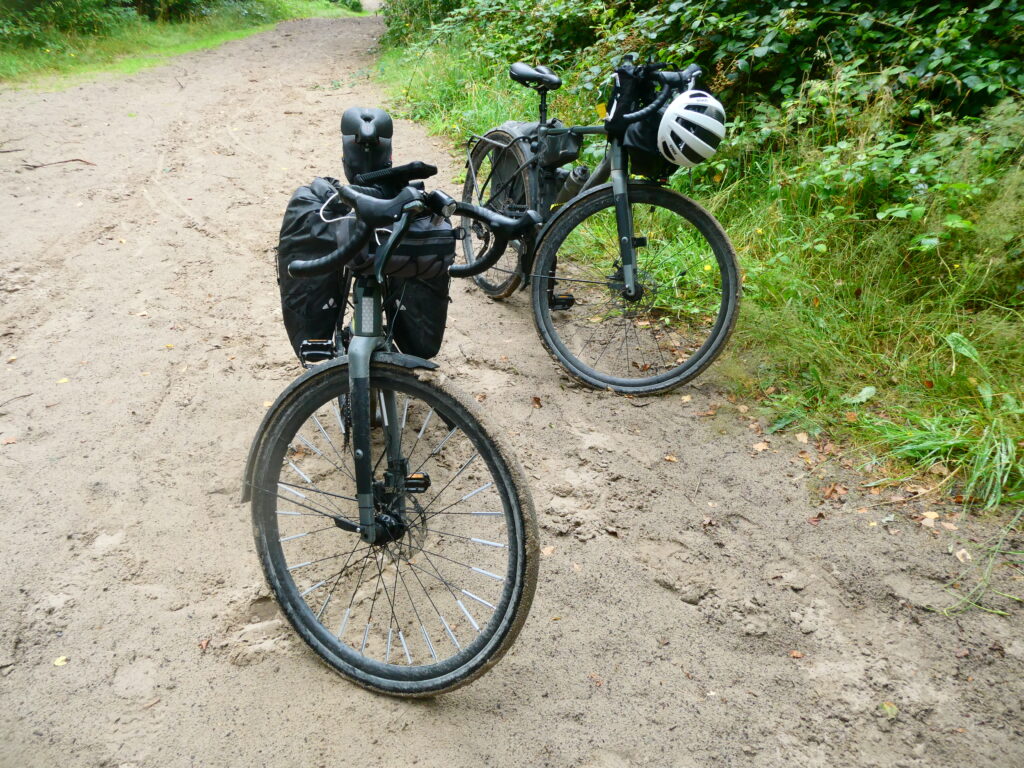 Fahrradfahren im NSG Klatenberge