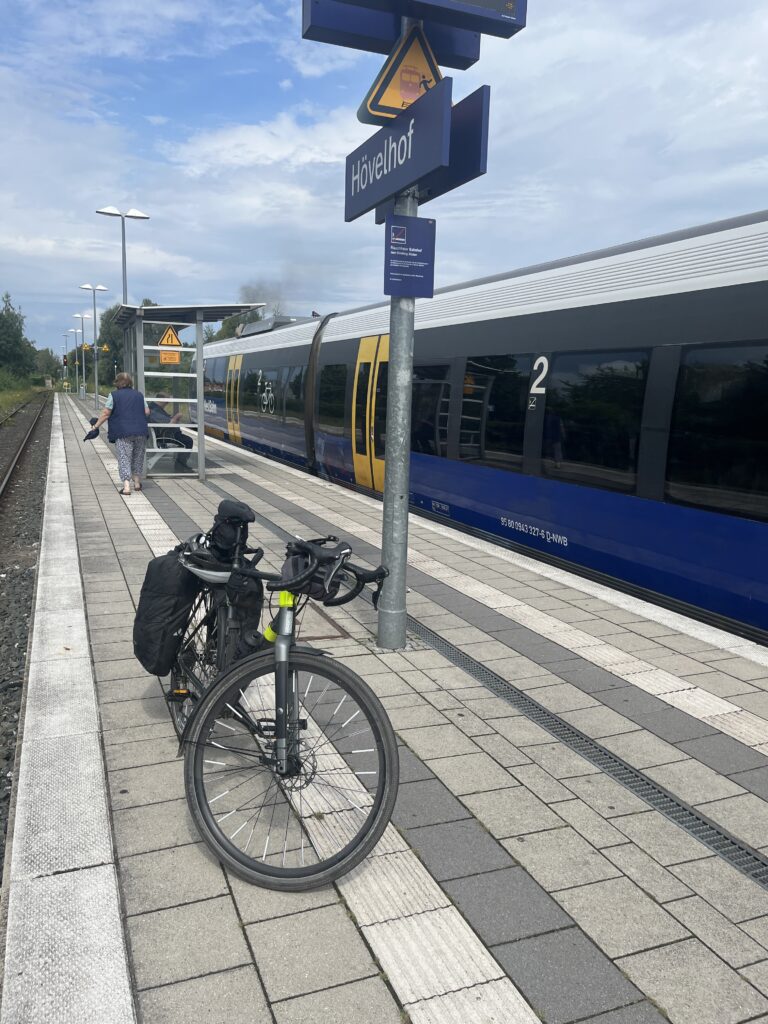 Angekommen in Hövelhof - jetzt geht die Tour los