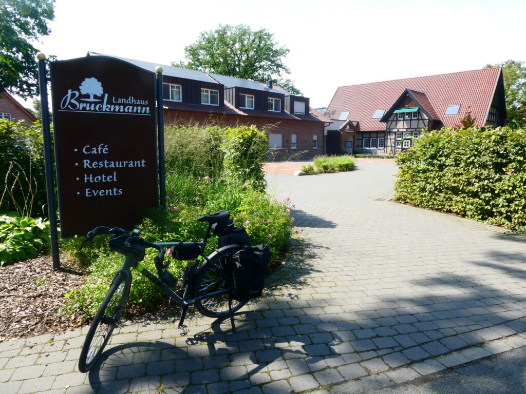 Angekommen - mein Quartier in Saerbeck war wirklich ein Glücksgriff